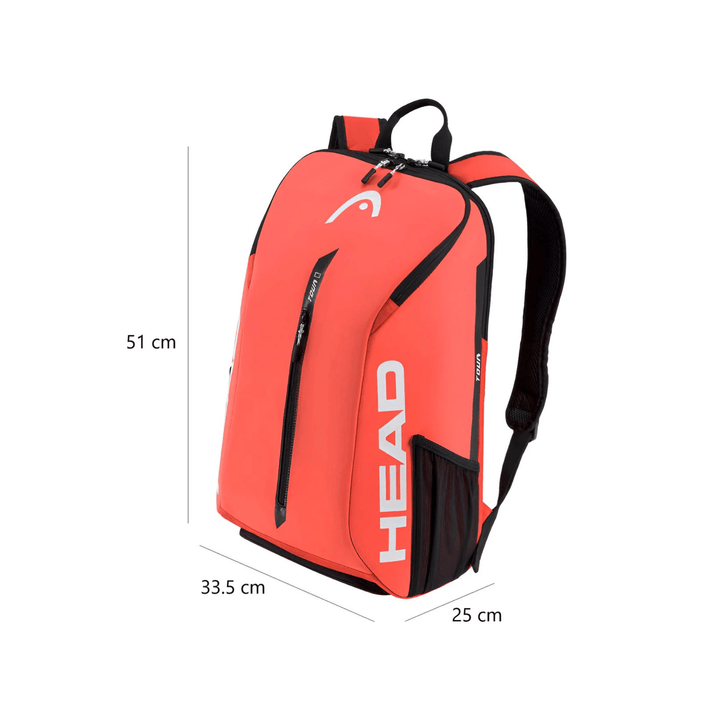 CarryQuest® - Rugzak - Racket - Tennis Racket - Oranje