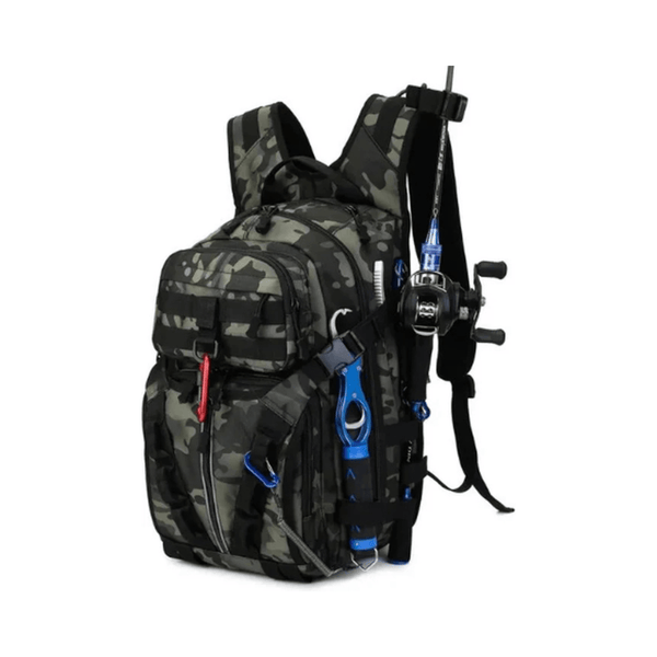 CarryQuest® - Rugzak - Visrugzak - Handbagage - Reizen - Groen