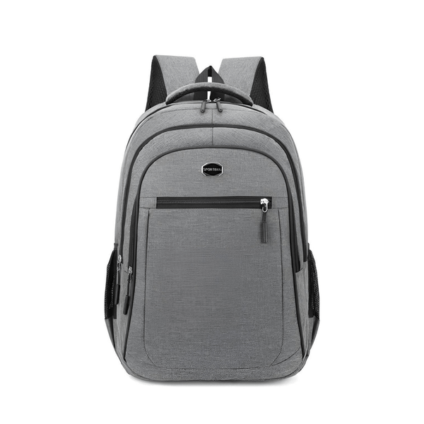 CarryQuest® - Ruime Rugzak Studenten - Waterdicht & Slijtvast - Grijs