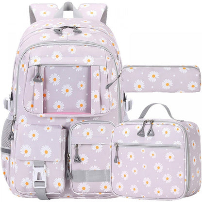 CarryQuest® Schattige Rugzak - 31x14x46 cm - Perfect voor School & Reizen - Polyester & NylonCarryQuest