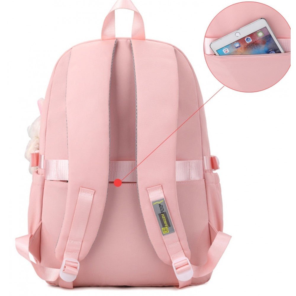 CarryQuest® Schattige Rugzak voor Basisschoolkinderen - L29cm*W11cm*H37cm - Nylonstof - Perfect voor School en SpelenCarryQuest