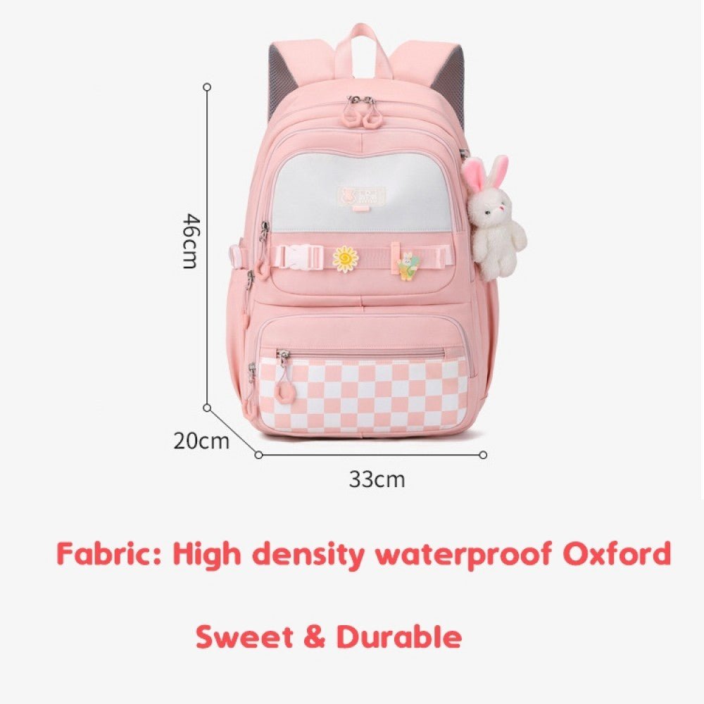 CarryQuest® Schattige Rugzak voor Basisschoolkinderen - L29cm*W11cm*H37cm - Nylonstof - Perfect voor School en SpelenCarryQuest