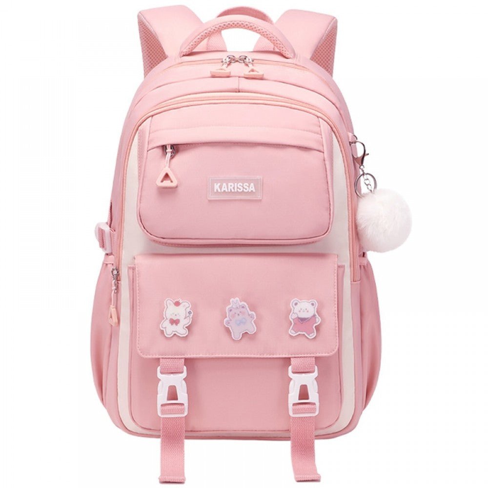 CarryQuest® Schattige Schoolrugzak - 20 - 35L - Nylon - Perfect voor Tieners en Studenten - Kawaii DesignCarryQuest