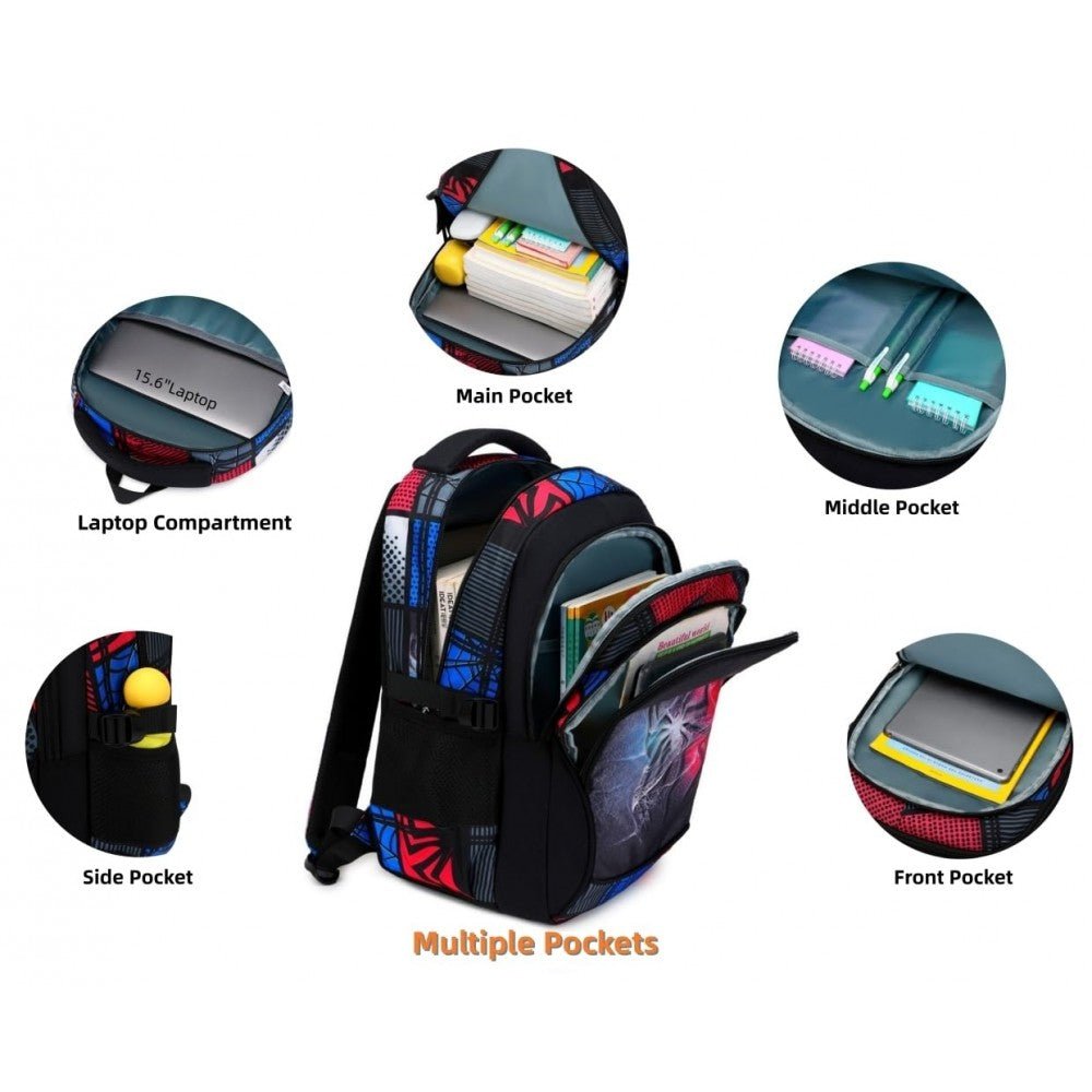 CarryQuest® Schattige Schooltas – Stijlvol & Praktisch – Ruime Opbergruimte – Perfect voor TienermeisjesCarryQuest