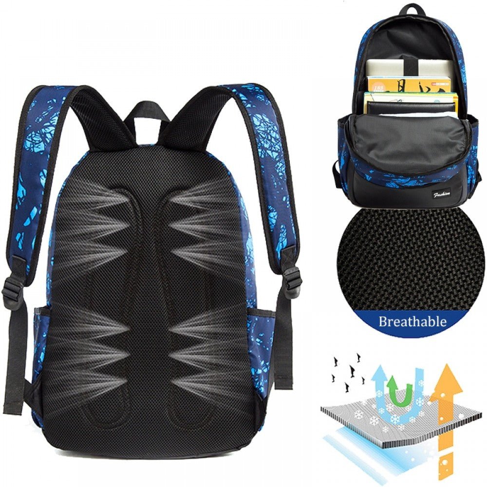 CarryQuest® Schoolrugzak – Ruim & Comfortabel – Voor Studenten – 30x14x42 cmCarryQuest