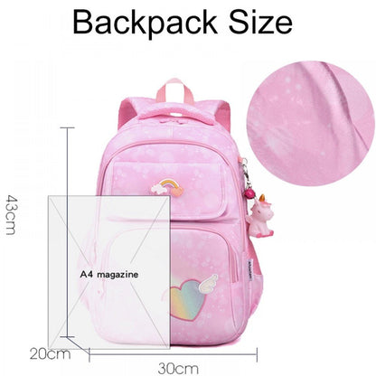 CarryQuest® Schoolrugzak - Schattige Cartoon - 20 - 35L - Comfortabel & Ruim - BasisschoolCarryQuest