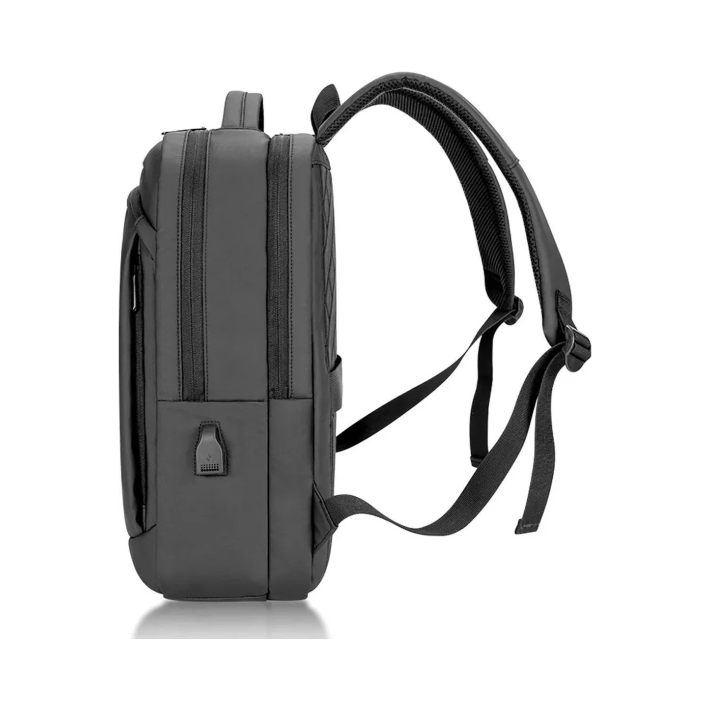 CarryQuest® - Schoolrugzak - Schooltas - School Rugzak - Meerdere Vakken - ZwartCarryQuestsimple