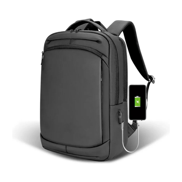 CarryQuest® - Schoolrugzak - Schooltas - School Rugzak - Meerdere Vakken - Zwart