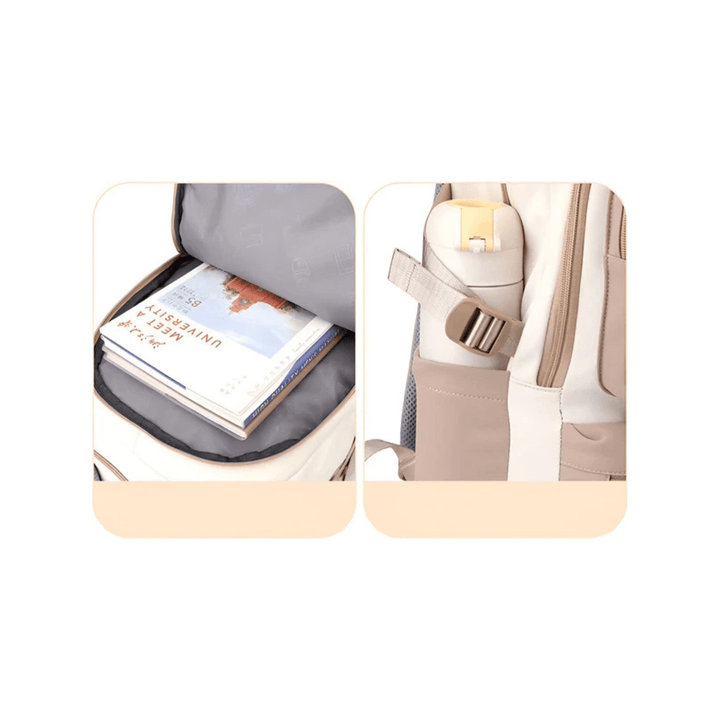 CarryQuest® - Schooltas Meisjes Jongens 7 - 12 Jaar - Basisschool Rugzak - Zwart