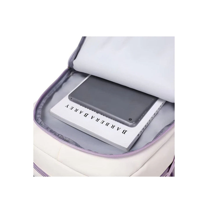 CarryQuest® - Schooltas Meisjes Jongens 7 - 12 Jaar - Duurzaam Nylon - Zwart