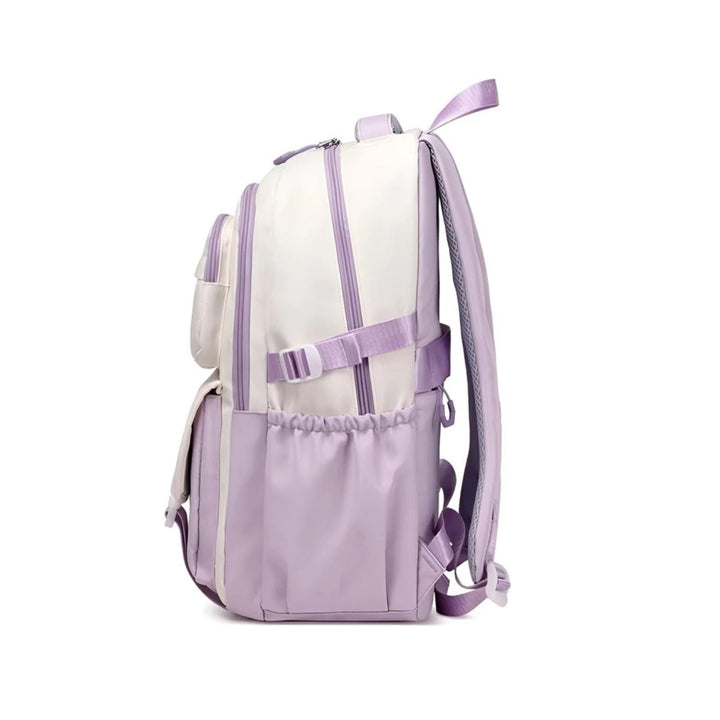 CarryQuest® - Schooltas Meisjes Jongens 7 - 12 Jaar - Duurzaam Nylon - Zwart