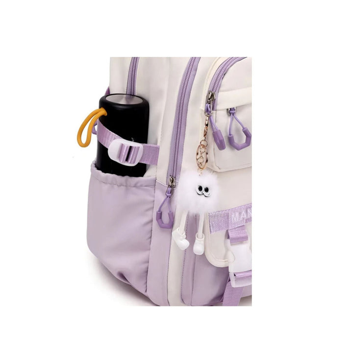CarryQuest® - Schooltas Meisjes Jongens 7 - 12 Jaar - Duurzaam Nylon - Zwart