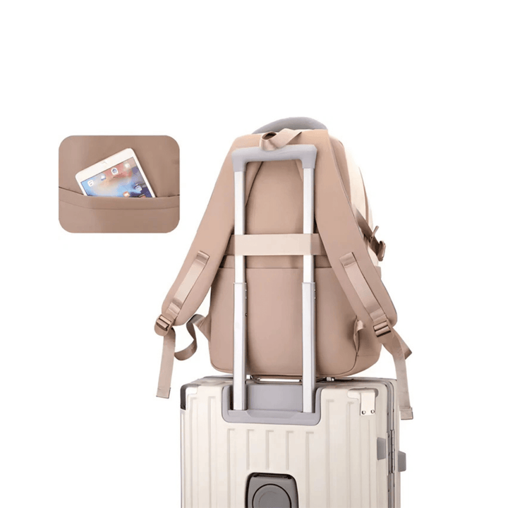 CarryQuest® - Schooltas Meisjes - Waterdicht - Schooltassen - Rood