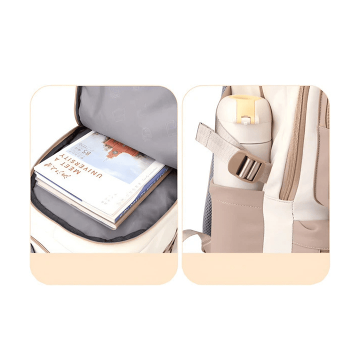 CarryQuest® - Schooltas Meisjes - Waterdicht - Schooltassen - Roze