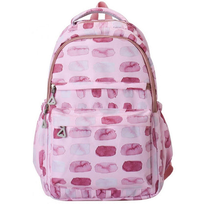 CarryQuest® Schooltas met Print - 30x13,5x46 cm - Trendy & Ruim - Ideaal voor TienersCarryQuest