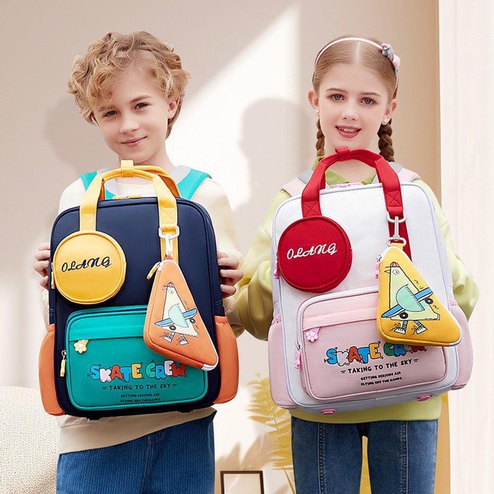 CarryQuest® Schooltas voor Meisjes – Stijlvol & Ruim – 42H X 31L X 12W CMCarryQuest