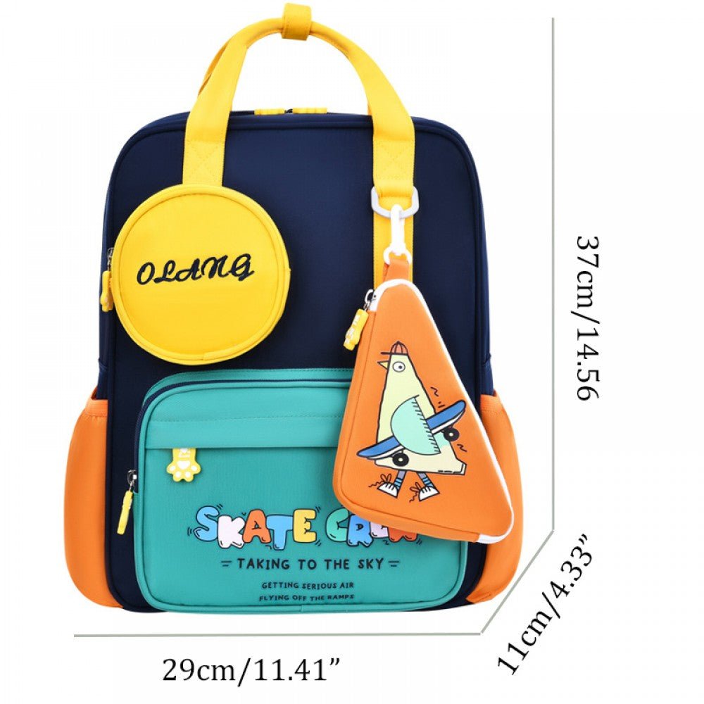 CarryQuest® Schooltas voor Meisjes – Stijlvol & Ruim – 42H X 31L X 12W CMCarryQuest