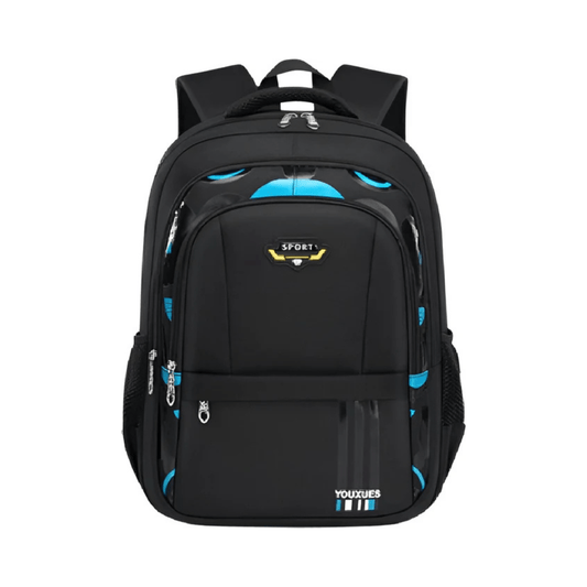CarryQuest® - Schooltas - Waterdicht - Oxford - Ruim - Kinderen Schooltassen - ZwartCarryQuestsimple