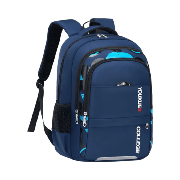 CarryQuest® - Schooltas - Waterdicht - Oxford - Ruim - Kinderen Schooltassen - Zwart
