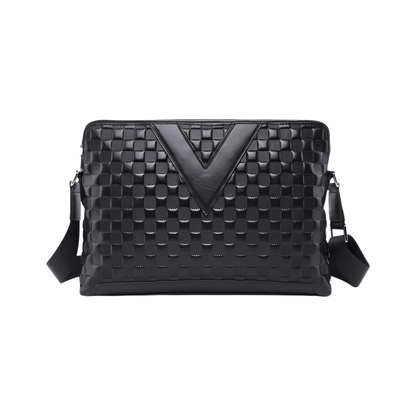 CarryQuest® - Schoudertas Crossbody Heren - Mannen - Handtas - Zwart