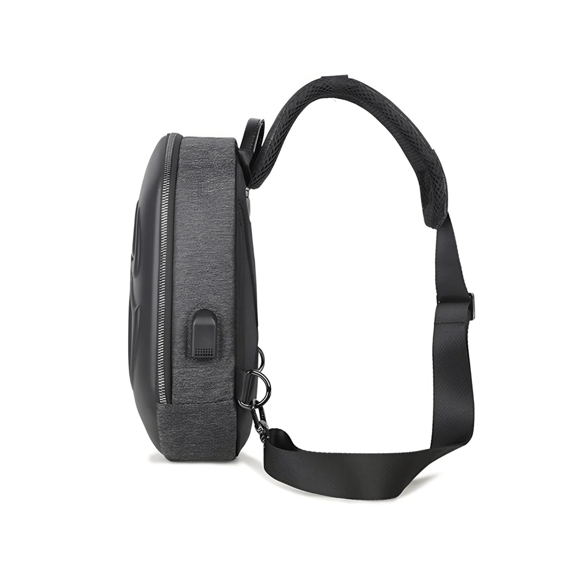 CarryQuest® - Sling Pack Crossbody Rugzak - + USB Oplaadoptie - BlauwCarryQuestsimple