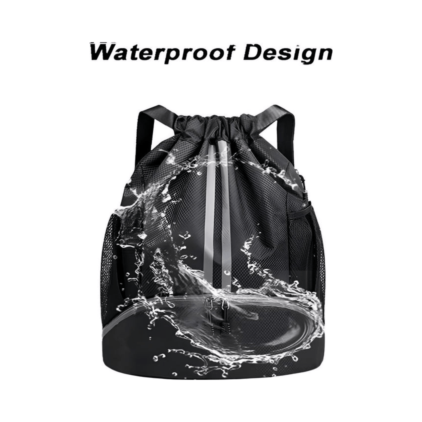 CarryQuest® - Sport Rugzak - Fitness Reizen - Waterdicht - 20L Capaciteit - ZwartCarryQuestsimple
