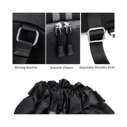 CarryQuest® - Sport Rugzak - Fitness Reizen - Waterdicht - 20L Capaciteit - ZwartCarryQuestsimple