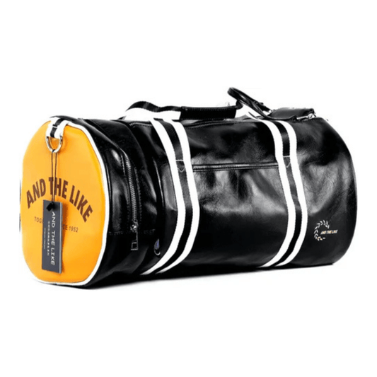 CarryQuest® - Sporttas - Fitness - Gym - Training - Schoenen - Waterdicht - Zwart/geel