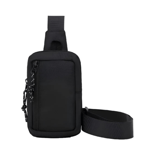 CarryQuest® - Sporttas Mannen Vrouwen - Kruis Schouder Eenvoudige Tas - Zwart