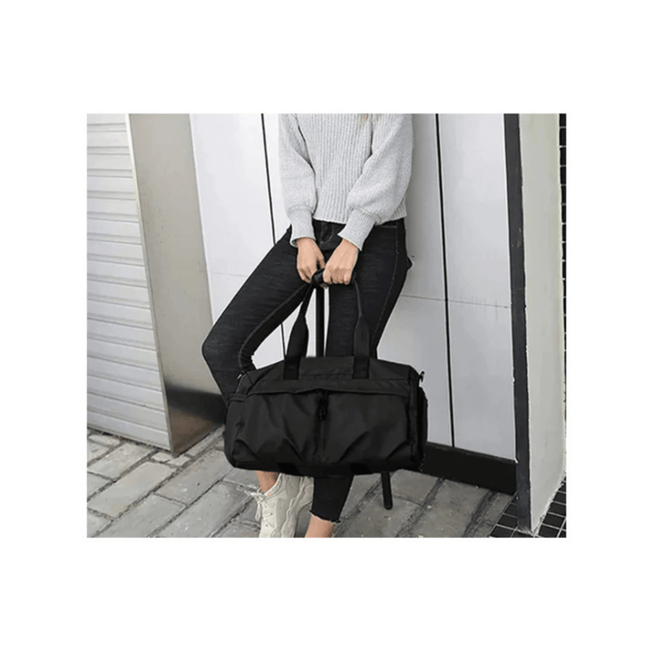 CarryQuest® - Sporttas - Waterdichte Sporttas Gym - Zwart