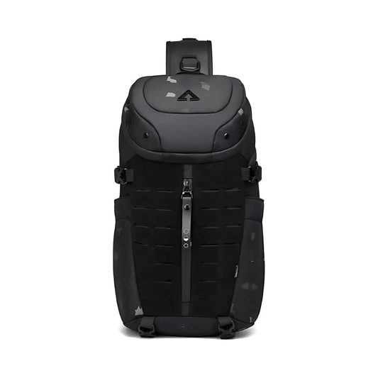 CarryQuest® - Stijlvolle Reisrugzak met Externe USB - PU - leer - Unisex - Casual Design - ZwartCarryQuestsimple