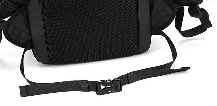 CarryQuest® Tech Pro Rugzak 36 - 55L – Waterdicht & Ademend – USB Oplaadfunctie – Perfect voor Reizen & SportenCarryQuest®Reis - /Weekendtas03