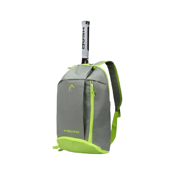 CarryQuest® - Tennis Racket - Grote Capaciteit - 1 - 2 Rackets - Tennis - Badminton - Groen