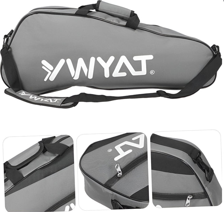 CarryQuest® - Tennistas - Badminton Tas - Grijs