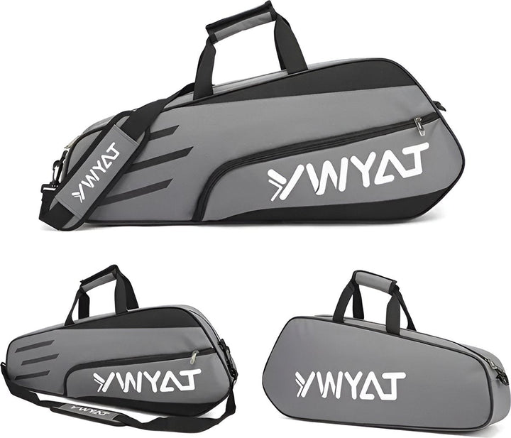CarryQuest® - Tennistas - Badminton Tas - Grijs