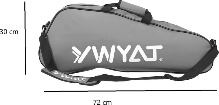 CarryQuest® - Tennistas - Badminton Tas - Grijs