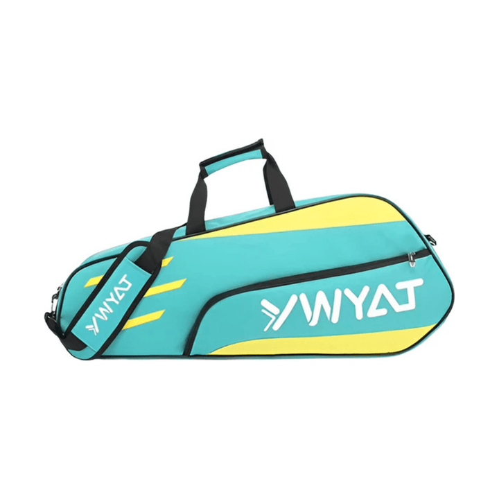 CarryQuest® - Tennistas - Badminton Tas - Groen/Geel