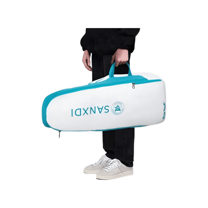 CarryQuest® - Tennistas - Opvouwbare Tennis Rugzak - Squash - Badminton - Padel - Blauw