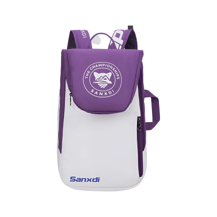 CarryQuest® - Tennistas - Opvouwbare Tennis Rugzak - Squash - Badminton - Padel - Paars