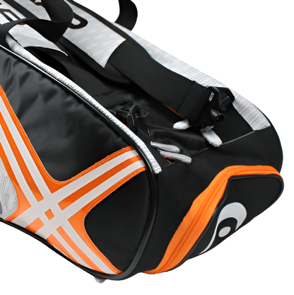 Carryquest® - Tennistas - Padeltas - Badminton Tas - Ruime Capaciteit voor 3 - 6 Rackets - Duurzaam en Stijlvol Design - Verstelbare Draagopties