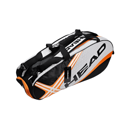 Carryquest® - Tennistas - Padeltas - Badminton Tas - Ruime Capaciteit voor 3 - 6 Rackets - Duurzaam en Stijlvol Design - Verstelbare Draagopties