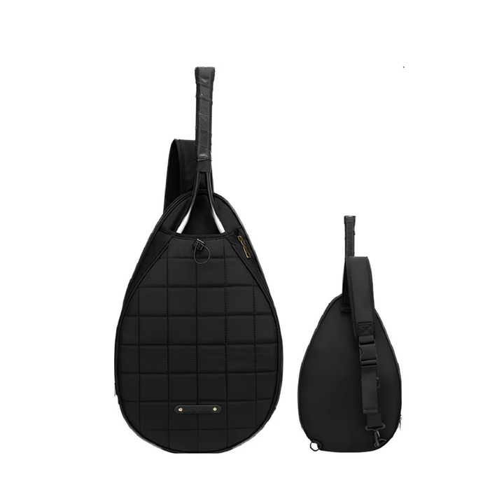CarryQuest® - Tennistas - Pickleball - Padel - Zwart