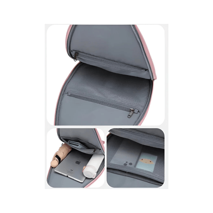 CarryQuest® - Tennistas - Pickleball - Padel - Zwart