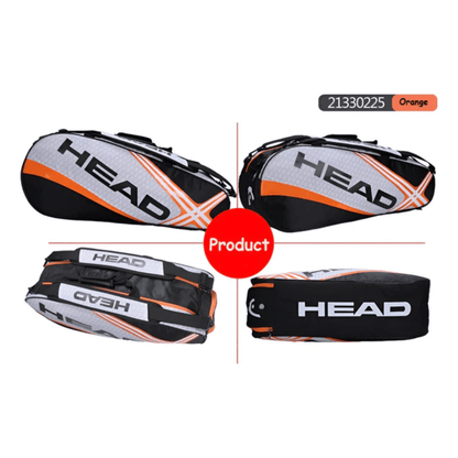 CarryQuest® - Tennistas - Racket Tas - OranjeCarryQuestsimple