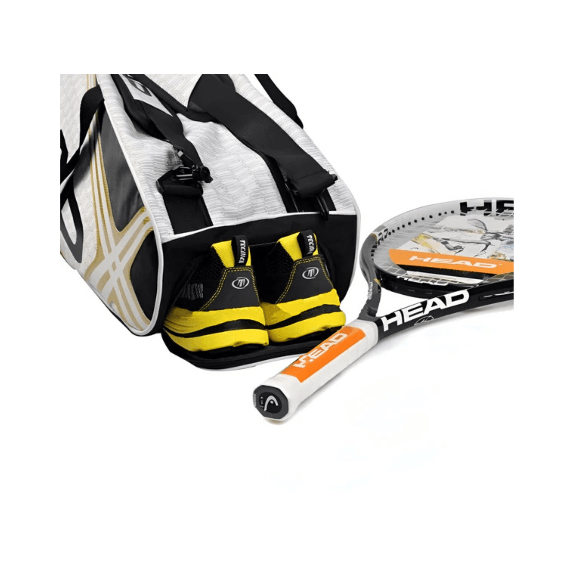 CarryQuest® - Tennistas - Racket Tas - OranjeCarryQuestsimple