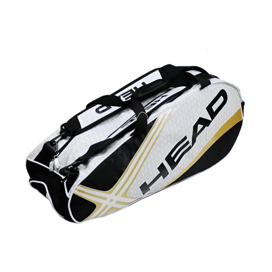 CarryQuest® - Tennistas - Racket Tas - Wit/OranjeCarryQuestsimple