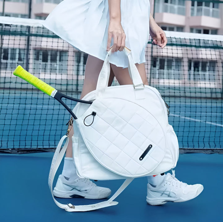 CarryQuest® - Tennistas - Sporttas - Racket - Wit