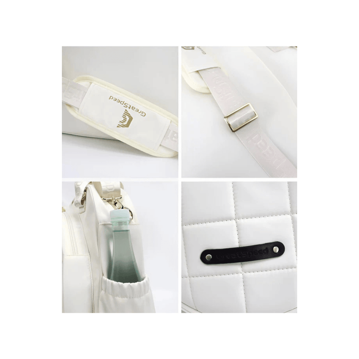 CarryQuest® - Tennistas - Sporttas - Racket - Zwart