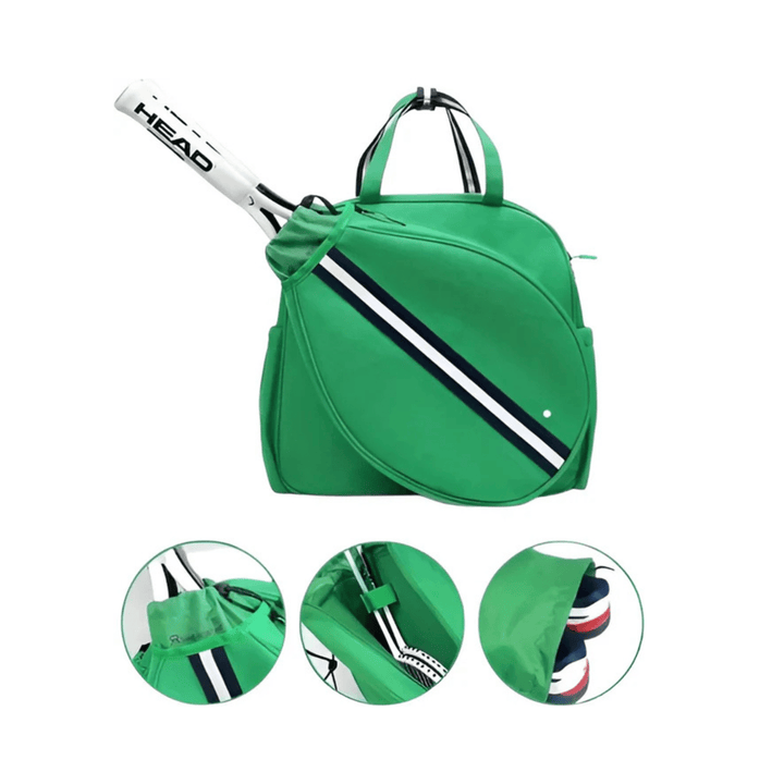 CarryQuest® - Tennistas - Tennis & Badminton Racket Sporttas Dames - Blauw