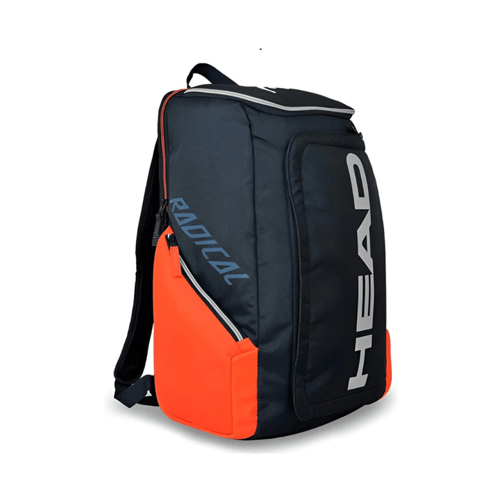 CarryQuest® - Tennistas - Tennis Schoudertas - 2 Rackets + Schoenen + Accessoires - Oranje/Zwart